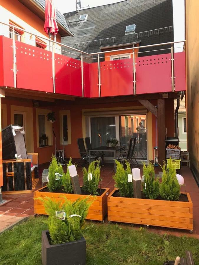 Ferienwohnung Albrecht Strandkorb Bad Schandau Exterior foto